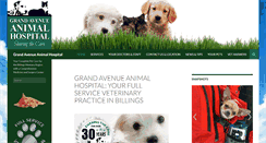Desktop Screenshot of grandaveanimalhospital.com