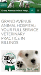 Mobile Screenshot of grandaveanimalhospital.com